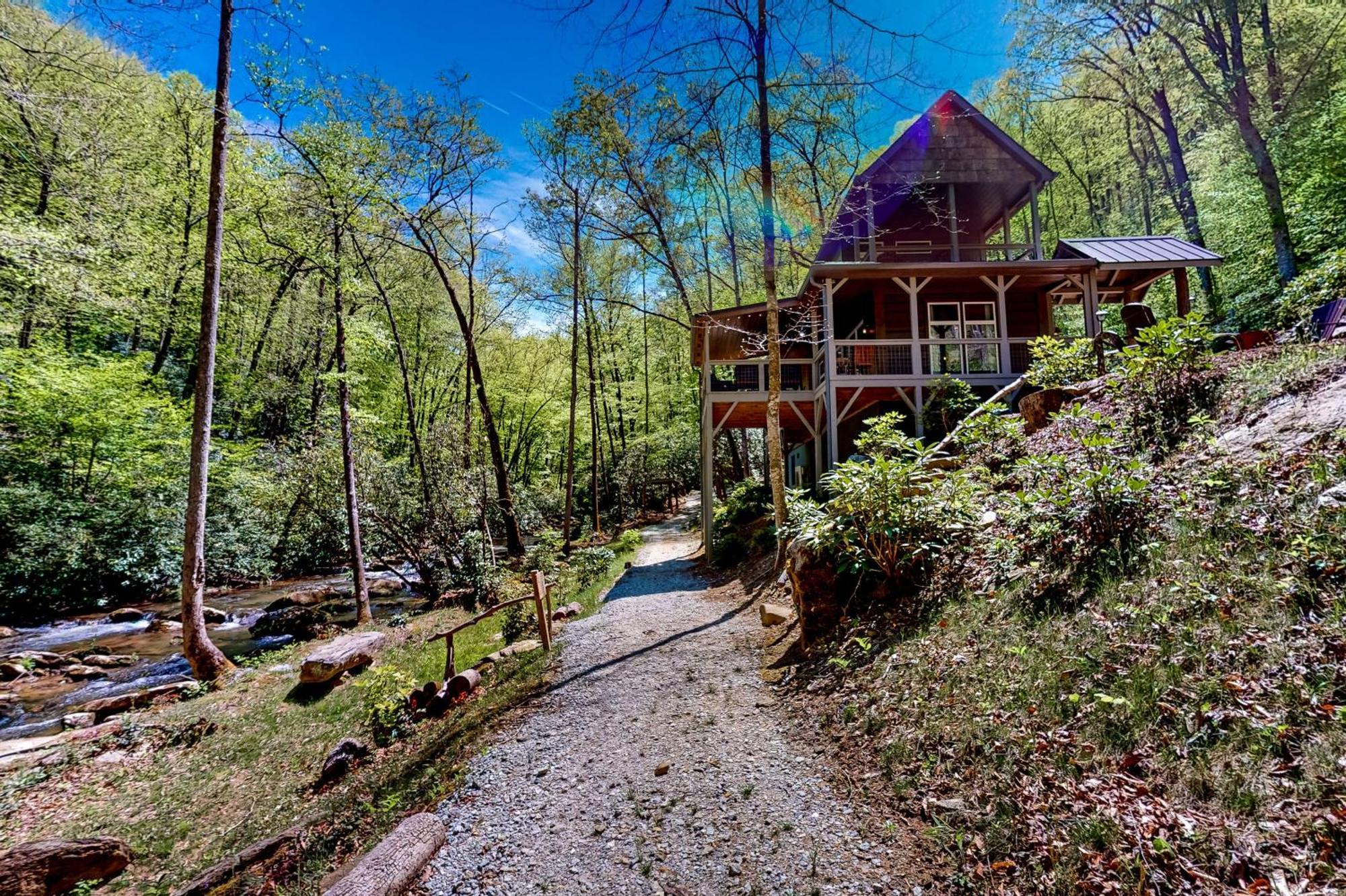 Creel Lodge At Middle Creek Otto Exterior foto